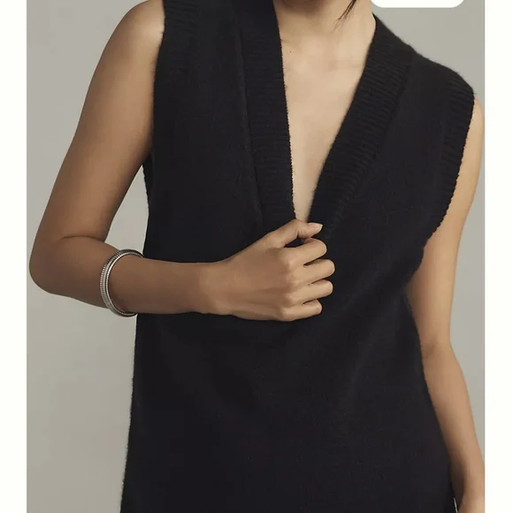 Sunday In Brooklyn Sweater Vest Midi Dress - S - Picture 2 of 3